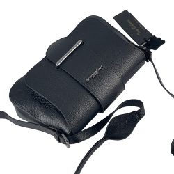 Сумка жіноча шкіряна Tony Bellucci 0517-281 чорна