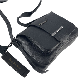 Сумка жіноча шкіряна Tony Bellucci 0517-281 чорна