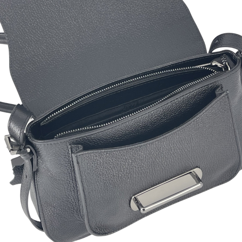 Сумка жіноча шкіряна Tony Bellucci 0517-281 чорна