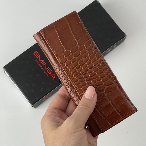 Ключниця шкіряна Eminsa 1503 4-2 світло-коричнева