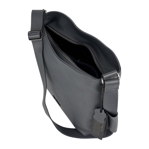 Сумка женская кожаная Tony Bellucci 0721-1032 серая