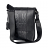 Сумка чоловіча шкіряна Eminsa 6115 37-1 чорна