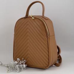 Рюкзак жіночий шкіряний Genuine Leather 955261 коричневий