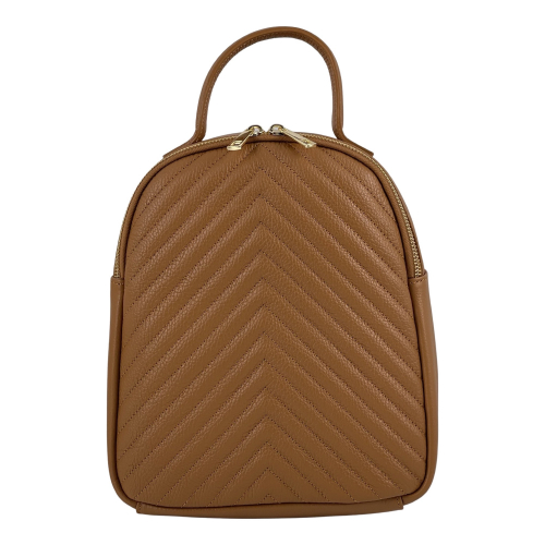 Рюкзак жіночий шкіряний Genuine Leather 955261 коричневий