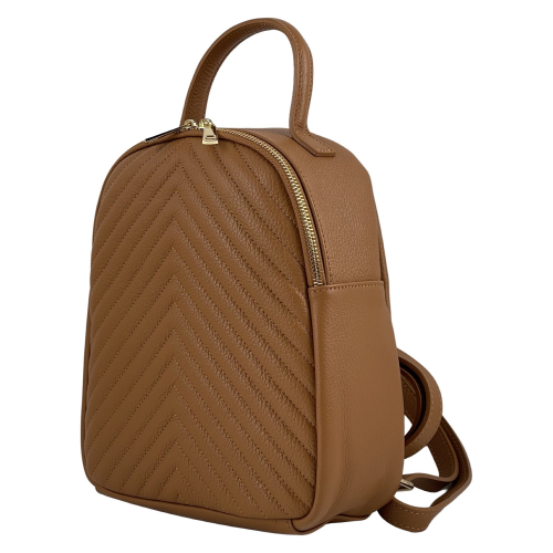 Рюкзак жіночий шкіряний Genuine Leather 955261 коричневий