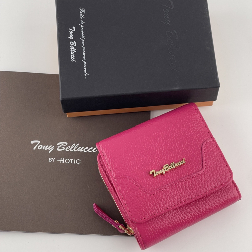 Кошелек женский кожаный Tony Bellucci 864-209 фуксия