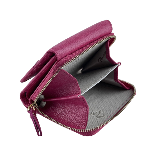 Кошелек женский кожаный Tony Bellucci 864-209 фуксия