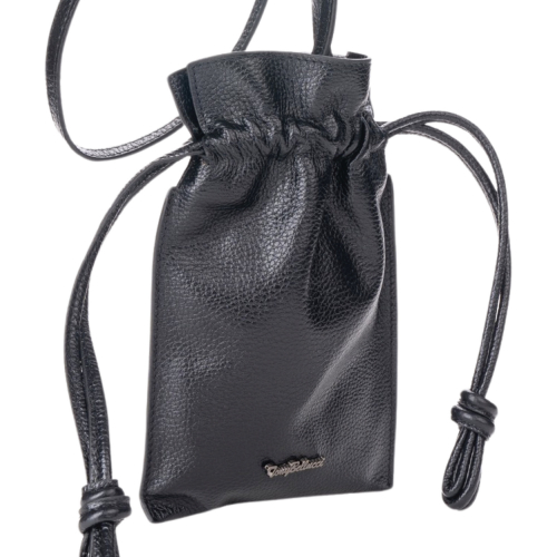 Сумка крос-боді жіноча шкіряна Tony Bellucci 0614-281 чорна