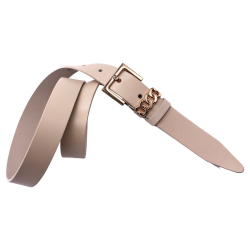 Ремінь жіночий шкіряний Кремінь 05.30.00.216 молочний 120 см