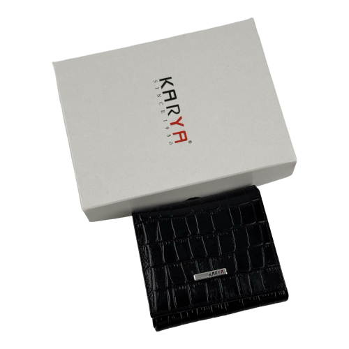 Кошелек женский кожаный Karya 1203-06 черный