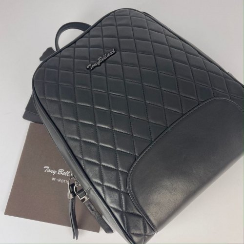 Рюкзак жіночий шкіряний Tony Bellucci 0135-2000 чорний