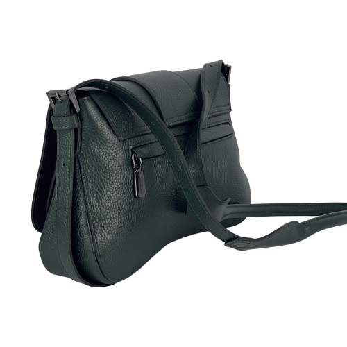 Сумка женская кожаная Tony Bellucci 0517-1005 темно-зеленая