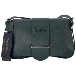 Сумка жіноча шкіряна Tony Bellucci 0517-1005 темно-зелена