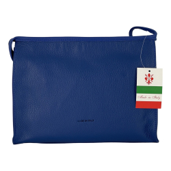 Косметичка жіноча шкіряна Genuine Leather 6521 синя