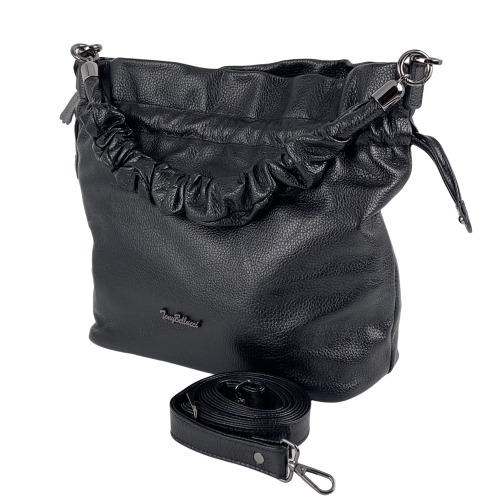 Сумка женская кожаная Tony Bellucci 0657-281 черная