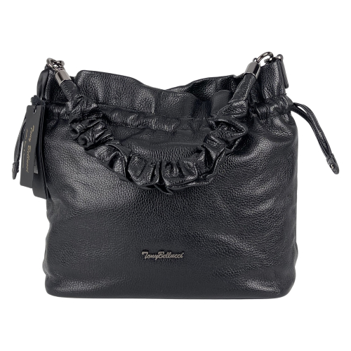 Сумка женская кожаная Tony Bellucci 0657-281 черная