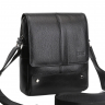 Сумка чоловіча через плече шкіряна Bond Non 1088-281 чорна