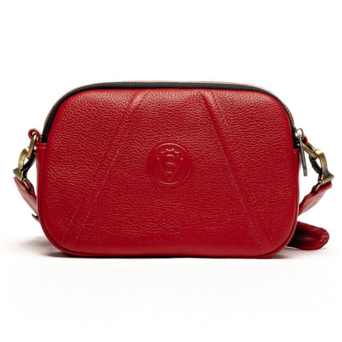 Сумка жіноча шкіряна Vittorio Safino VSL 001 червона