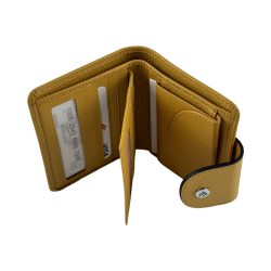 Гаманець жіночий шкіряний Eminsa 2154 18-13 жовтий