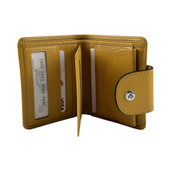 Гаманець жіночий шкіряний Eminsa 2154 18-13 жовтий