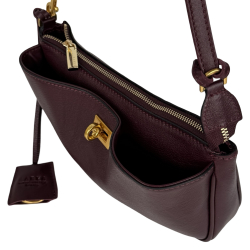 Сумка жіноча шкіряна Karya 2565-640 марсала