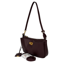 Сумка жіноча шкіряна Karya 2565-640 марсала