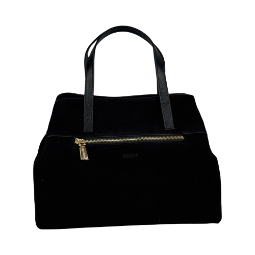 Сумка жіноча замшева Karya 2484-6 чорна