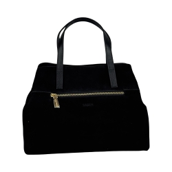 Сумка жіноча замшева Karya 2484-6 чорна