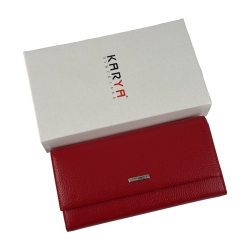 Кошелек женский кожаный Karya 1071-46 красный
