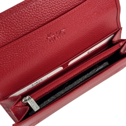 Кошелек женский кожаный Karya 1071-46 красный