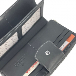 Гаманець жіночий шкіряний Eminsa 2149 19-11 сірий