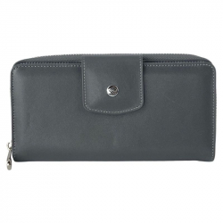 Гаманець жіночий шкіряний Eminsa 2149 19-11 сірий