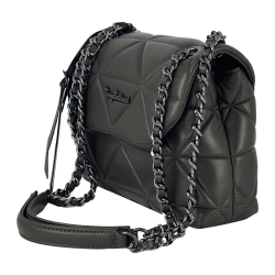 Сумка женская кожаная Tony Bellucci 0586-2011 хаки