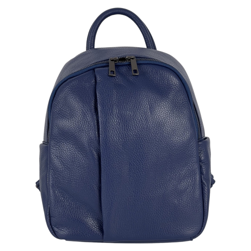 Рюкзак жіночий шкіряний Genuine Leather 05434 D24​ синій