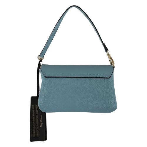 Сумка жіноча шкіряна Tony Bellucci 0778-210 блакитна