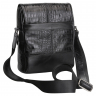 Сумка чоловіча через плече шкіряна Bond Non 1088-356 чорна
