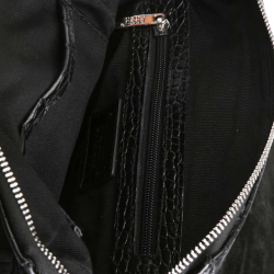 Сумка чоловіча через плече шкіряна Bond Non 1088-356 чорна