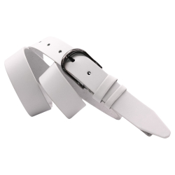 Ремінь жіночий шкіряний Кремінь 05.35.00.34 білий 105 см