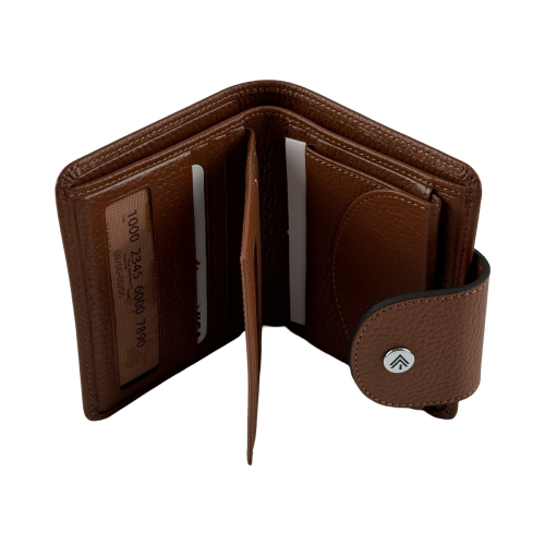 Кошелек женский кожаный Eminsa 2154 37-2 коричневый