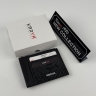 Кошелек картхолдер кожаный Karya 0022-013 черный