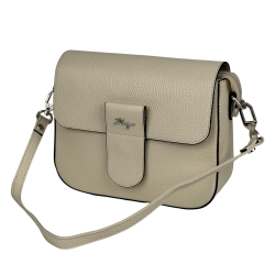 Сумка крос-боді жіноча шкіряна Karya 5068-13 екрю