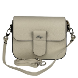 Сумка крос-боді жіноча шкіряна Karya 5068-13 екрю