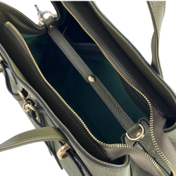 Сумка жіноча замшева Karya 2484-9 оливкова