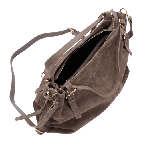 Сумка женская замшевая  Enzo Nori EN1116-1103 визон