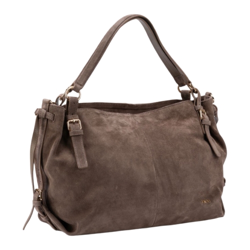 Сумка женская замшевая  Enzo Nori EN1116-1103 визон