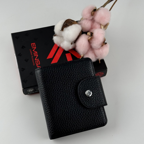 Кошелек женский кожаный Eminsa 2154 18-1 черный