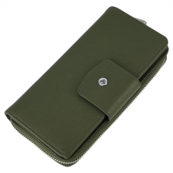 Гаманець жіночий шкіряний Eminsa 2149 11-36 хакі