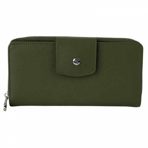 Гаманець жіночий шкіряний Eminsa 2149 11-36 хакі