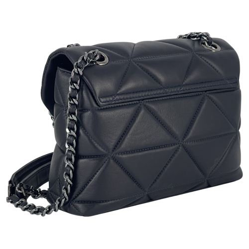 Сумка женская кожаная Tony Bellucci 0586-2002 темно-синяя