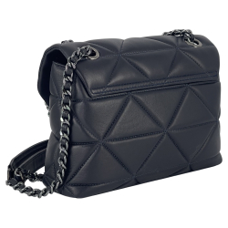 Сумка женская кожаная Tony Bellucci 0586-2002 темно-синяя